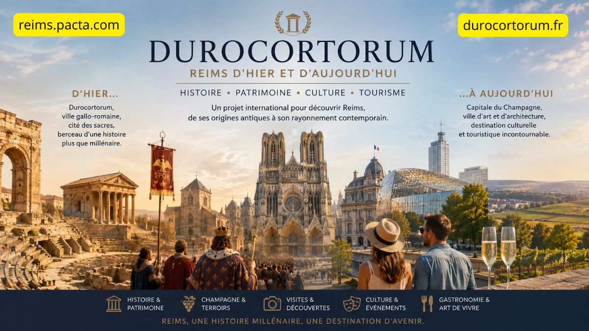 Reims, ville historique et destination touristique en Champagne